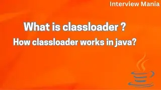 Что такое загрузчик классов? Как он работает в Java? #вопросыиответыпоинтервьюпоjava #java