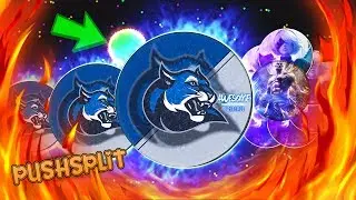 GOTA.IO - 😯OMG😯 THE MOST BRUTAL PUSHSPLIT / BIGGEST DOUBLESPLIT EVER & AMAZING SAME-SIZE POPSPLIT!