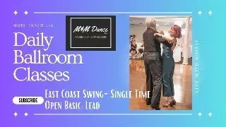 East Coast Swing-Open Basic: Lead Breakdown