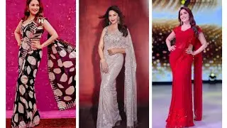 Madhuri dixit sari design