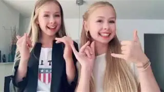 Iza & Elle - TikTok April 2019