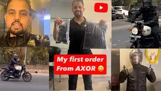 My first order from AXOR #bike #automobile #hunter350 #axor