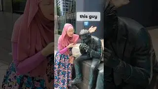 Learn English With Aliyah in KL 🇲🇾 Malaysia! Meet 3 guys) #ytshort  #fun #easyenglish #malaysia