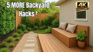 🎥 “5 MORE Low-Maintenance Backyard Hacks to Transform Small Spaces (2025) | Vol. 2”