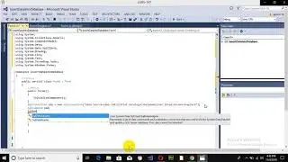 Insert/Save data into data base window form application