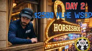 Poker Vlog #5 - WE RUN DEEP INTO DAY 2 IN OUR FIRST BRACELET EVENT OF THE WSOP 2025