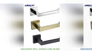 Matte Black Toilet Paper Holder Wall Mount Tissue Roll Hanger 304 Stainless Steel Bathroom Accessori