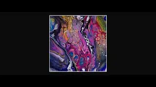 #8711 My 1st Spin In The New Kiddie Pool Inspired Prizm Pour Bloom Fluid Acrylics 5.12.2022