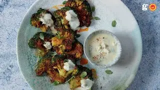 Spr&oslash;d broccoli og Gorgonzola DOP sauce