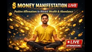 💰 Money Manifestation LIVE | Positive Affirmations to Attract Wealth & Abundance