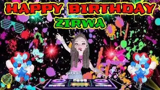 happy birthday zirwa 🎂 | ahns birthday studio |