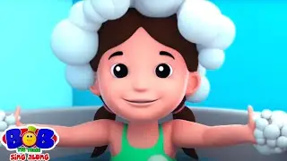 Baby Bath Song - Sing Along | Bubble Bath Time | Nursery Rhymes for Kids | Preschool Song for Babies
