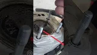 Veja como eu fa&ccedil;o descarboniza&ccedil;&atilde;o do pist&atilde;o #moto #dicas #jurandimotos #dicademecanico
