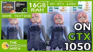 Trails Of Cold Steel 3 PC Benchmark On GTX 1050