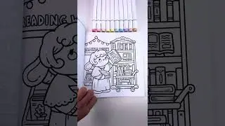 📖️ Cozy Jobs Flip Through | Cozy Jobs Coloring Book by Jade Summer