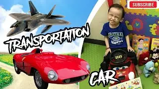 Kids Learning Toys | Identifying Types of Transportation | Parts of the Human Body
