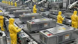 Inside the World&rsquo;s Largest Grid-Scale Battery Factory | Full Manufacturing Process
