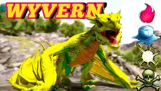 |ARK ULTIMATE| 🔴CÓMO DOMESTICAR UN WYVERN-DRAGON 🐲 TODAS HABILIDADES, DETALLES,TIPS -ARK: RAGNAROK