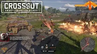 Crossout PvE Multiplayer Gameplay 2021 - PvE Battles 88 - No Commentary