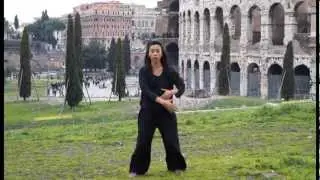 Wuji Gong in Rome with Tarika