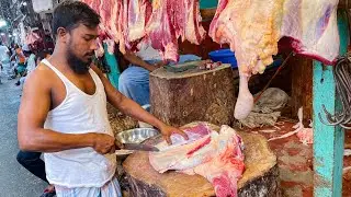 Fastest Cow meat cutting Skills part-36 ।। Cutting Bro