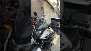 CB500X Install Side box #kickstart #kickstartbike #cb400x #cb500x #sidebox #caraccessories