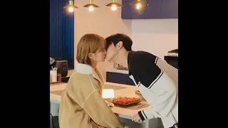 Cha Eunwoo smiled while practising the kissing scene (Drama: A Good Day To Be A Dog)