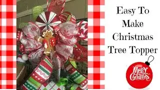Simple Ideas For Christmas Tree Toppers| Christmas 2016