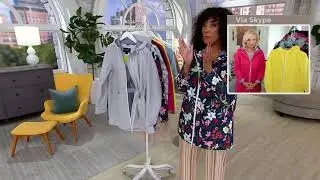 Nuage Waterproof Jacket with Patch Pockets & Back Vent on QVC