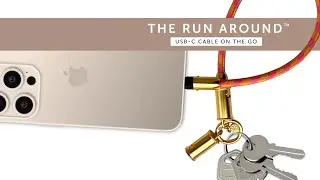 THE RUN AROUND&trade; USB-C Cable on the Go