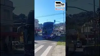 💜 Penha cortando o tapet&atilde;o com o roxinho da Mobif&aacute;cil! 🚌✨