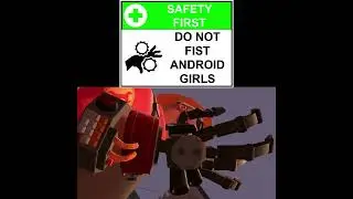 Do Not Fist Android Girls Meme