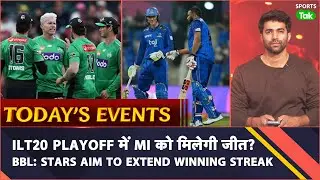 Today's Sports Schedule: Brisbane Heat vs Melbourne Stars BBL Live Streaming, ILT20 Play-off