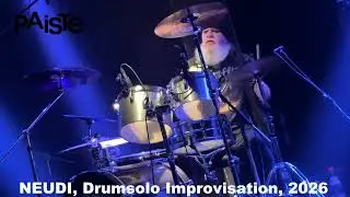 Andreas NEUDI Neuderth - Drumsolo Improvisation, Mannheim (with Trance), 01/2026 - Paiste Cymbals