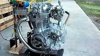 Rephased XS650 with Jack's D-Shaped Intake Ports!