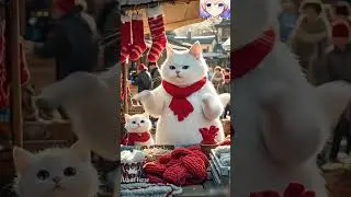 Adorable Cat Mom Works Hard, Earns Money & Celebrates New Year 2025 in Style!