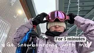 Got 5 mins? Come up to #Grouse with me #snowboarding