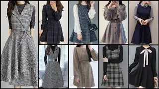 Long sleeve office wear skater dresses 2021