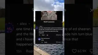This Person Downloaded A Picture Of Ed Sheeran And It Turned Blue #Funny #Creepy