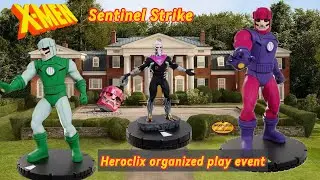 Heroclix Sentinel Strike X-Men 97  Organized Play Kit Event