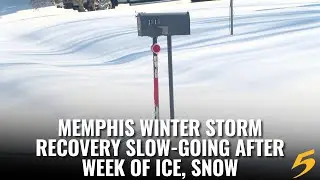 Memphis winter storm recovery slow-going after week of ice, snow