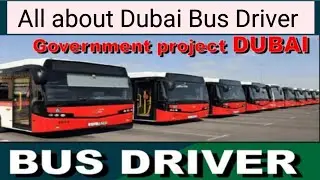 Dubai bus driver job and Salary.