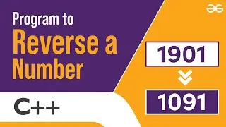 C Program to reverse any Integer in VS Code #codetheworld #clanguage