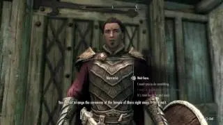 【SKYRIM】 Marcurio Marriage Proposal Dialogue