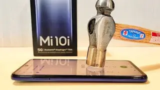 Mi 10i Screen Scratch Test || Gorilla Glass 🔨🔨