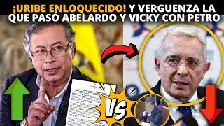 Uribe ENLOQUECIDO: Petro lo DEJÓ FRÍO. No esperaba ESTA CONTUNDENTE respuesta
