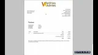 Factuur per post versturen