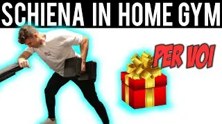 BACK DAY in HOME GYM + un regalo per voi