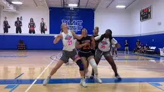Port Orange Flames (black) vs. The National Basketball Academy South
