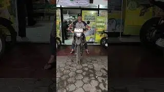 Tinggi 163cm di Kawasaki KLX 230 SM #supermoto